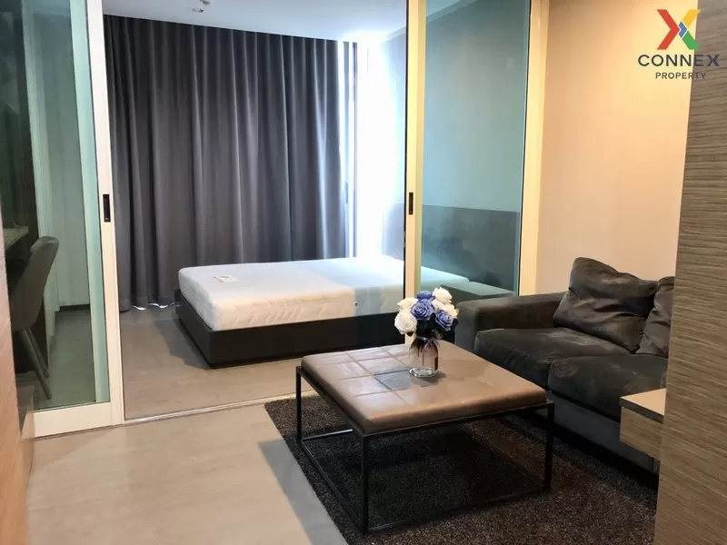 FOR RENT condo , A Space ID Asoke-Ratchada , high floor , MRT-Phr